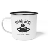 Polar Bear Plunge Crew - Enamel Camp Cup